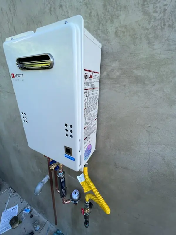 Tankless water heater installation for Powerville homes